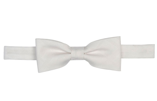 Burberry London bow tie, $160, Holt Renfrew