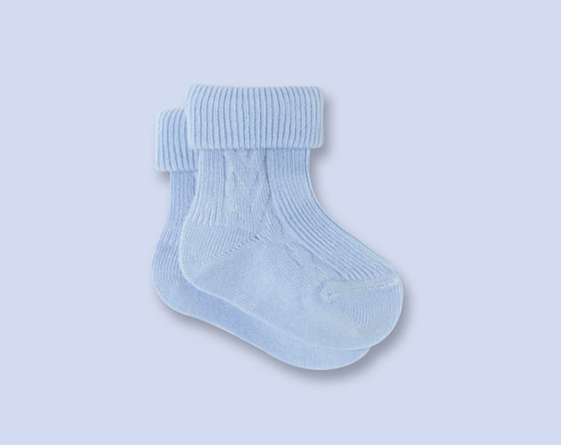 Blue Cable Knit-Socks,-$14.00---Jacadi-at-Bayview-Village