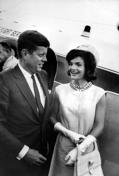 John F. Kennedy  And Jacqueline Kennedy
