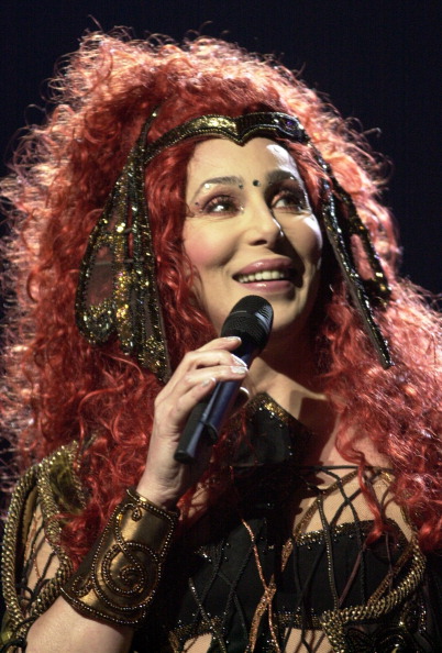Cher Performs At The Fleet Center