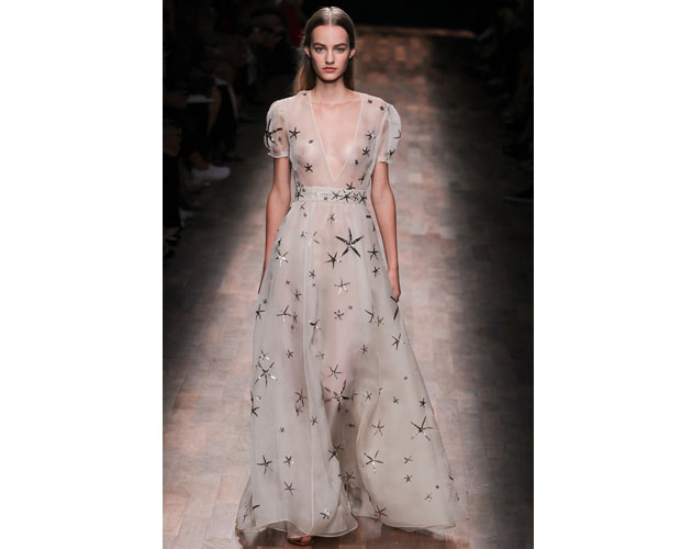 We nominate this ethereal starfish print dress by Valentino for Keira Knightley.