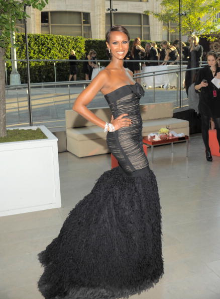 NEW YORK - JUNE 07: Iman attends the 2010 CFDA Fashion Awards at Alice Tully Hall, Lincoln Center on June 7, 2010 in New York City. (Photo by Kevin Mazur/WireImage)