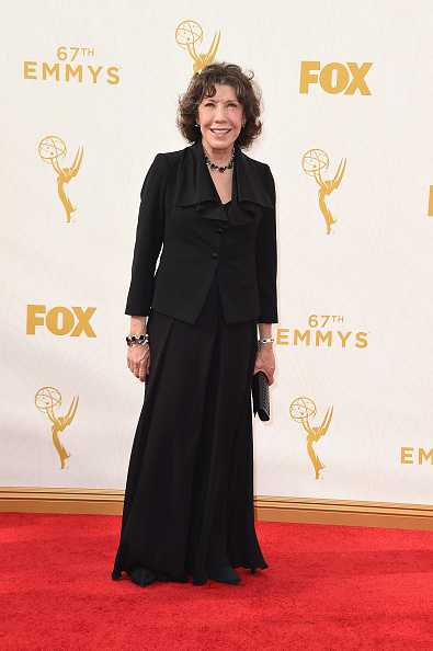 LOS ANGELES, CA - SEPTEMBER 20: Actress Lily Tomlin attends the 67th Annual Primetime Emmy Awards at Microsoft Theater on September 20, 2015 in Los Angeles, California. (Photo by Steve Granitz/WireImage)