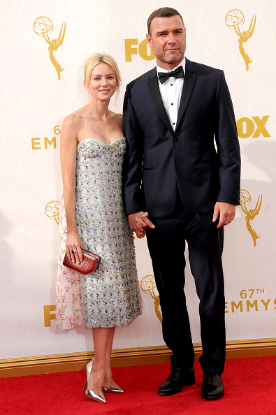 LOS ANGELES, CA - SEPTEMBER 20: (L-R) Actress Naomi Watts and actor Liev Schreiber arrive at the 67th Annual Primetime Emmy Awards at the Microsoft Theater on September 20, 2015 in Los Angeles, California. (Photo by Barry King/Getty Images)