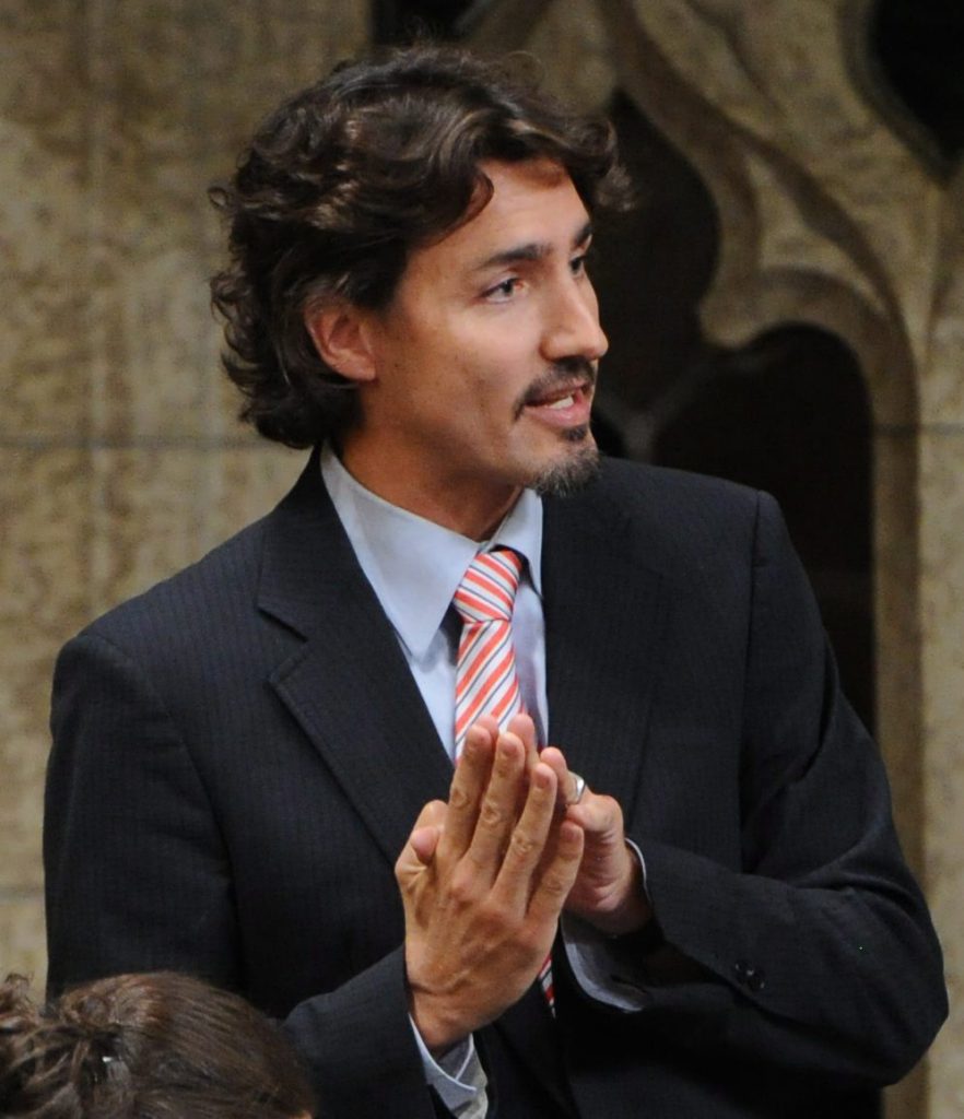 Liberal MP Justin Trudeau stands during Question Period in the House of Commons on Parliament Hill in Ottawa on Monday, November 21, 2011. THE CANADIAN PRESS/Sean Kilpatrick