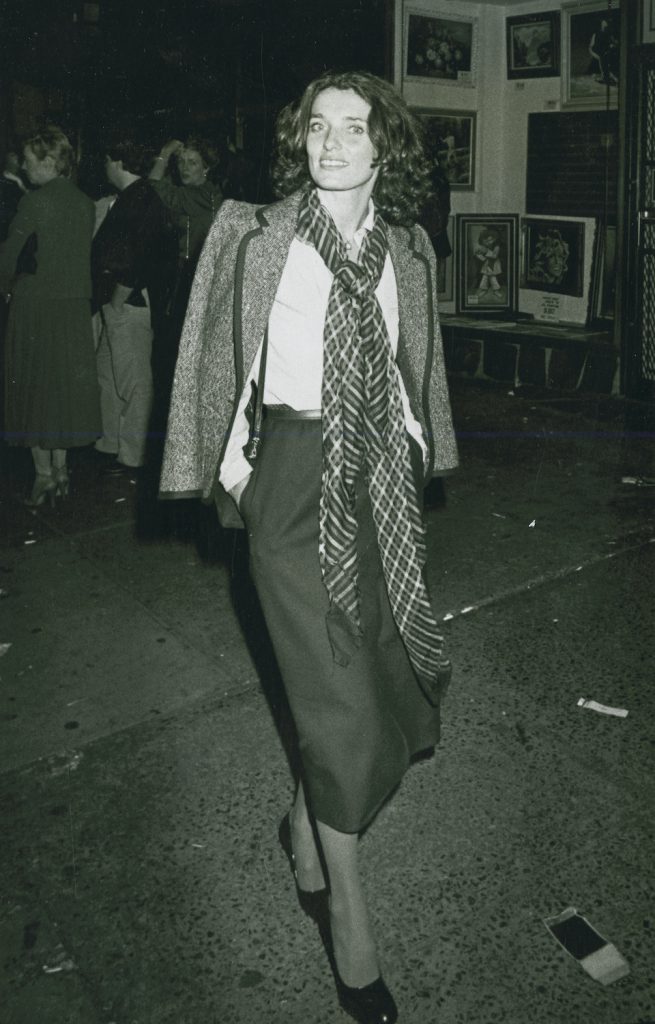 Margaret Trudeau sighted on October 3, 1978 at Studio 54 in New York City. (Photo by Ron Galella/WireImage)