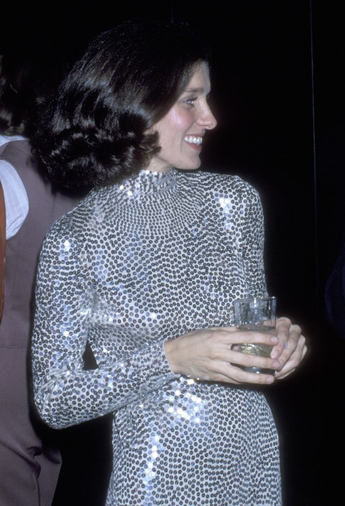 Margaret Trudeau on November 21, 1977 parties at Studio 54 in New York City. (Photo by Ron Galella/WireImage)