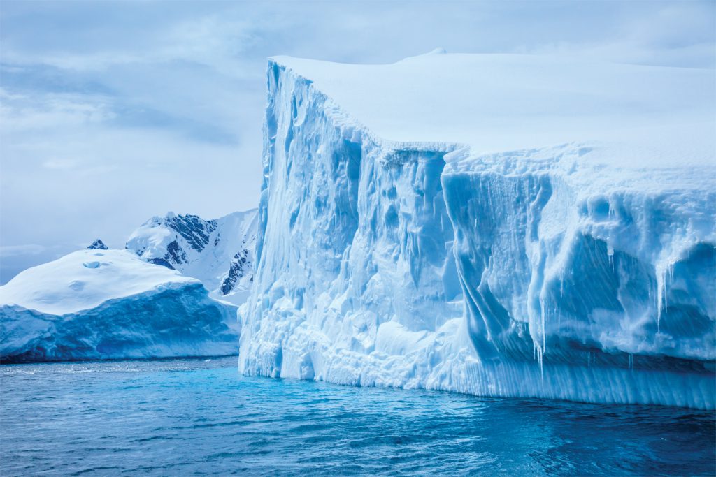 Icebergs In Antarctica