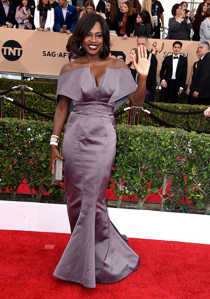 LOS ANGELES, CA - JANUARY 30: Actress Viola Davis attends the 22nd Annual Screen Actors Guild Awards at The Shrine Auditorium on January 30, 2016 in Los Angeles, California. (Photo by Steve Granitz/WireImage)