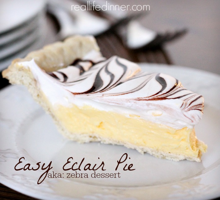 Easy-Eclair-pie-recipe-zebra-dessert-real-life-dinner