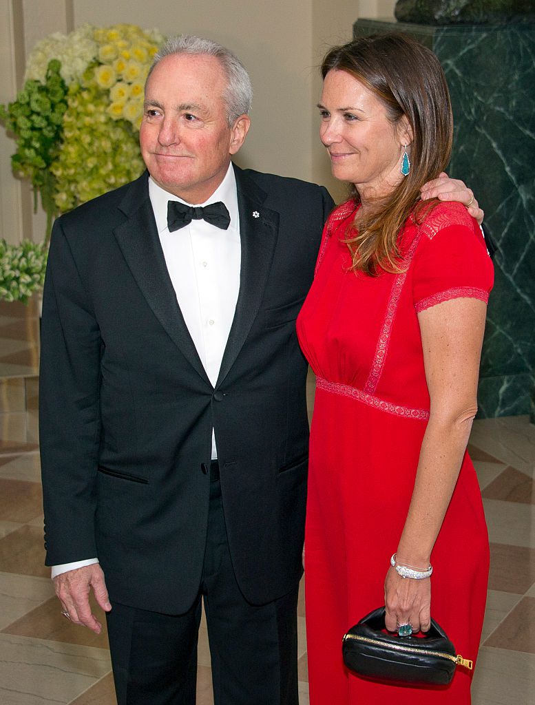 WASHINGTON, DC - MARCH 10: Lorne Michaels, Executive Producer, Saturday Night Live, and Alice Michaels arrive for the State Dinner in honor of Prime Minister Trudeau and Mrs. Sophie Trudeau of Canada at the White House March 10, 2016 in Washington, DC. Hosted by President and First Lady Obama, the dinner is in honor of Prime Minister Justin Trudeau and Sophie Gregoire Trudeau of Canada. (Photo by Ron Sachs-Pool/Getty Images)