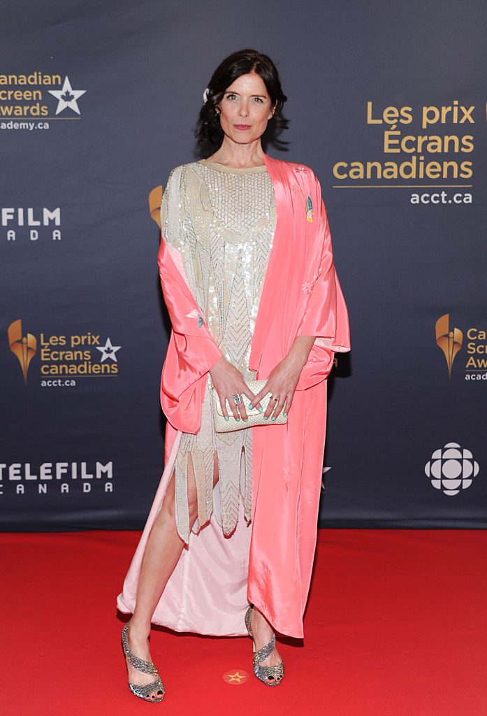 TORONTO, ON - MARCH 13: Torri Higginson arrives at the 2016 Canadian Screen Awards at the Sony Centre for the Performing Arts on March 13, 2016 in Toronto, Canada. (Photo by George Pimentel/WireImage)