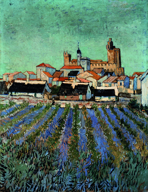 Saintes Maries de la Mer, by Vincent van Gogh (1853-1890).