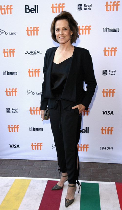 TORONTO, ON - SEPTEMBER 14: Actress Sigourney Weaver attends the "(re) ASSIGNMENT" Premiere during 2016 Toronto International Film Festival at Ryerson Theatre on September 14, 2016 in Toronto, Canada. (Photo by George Pimentel/Getty Images)