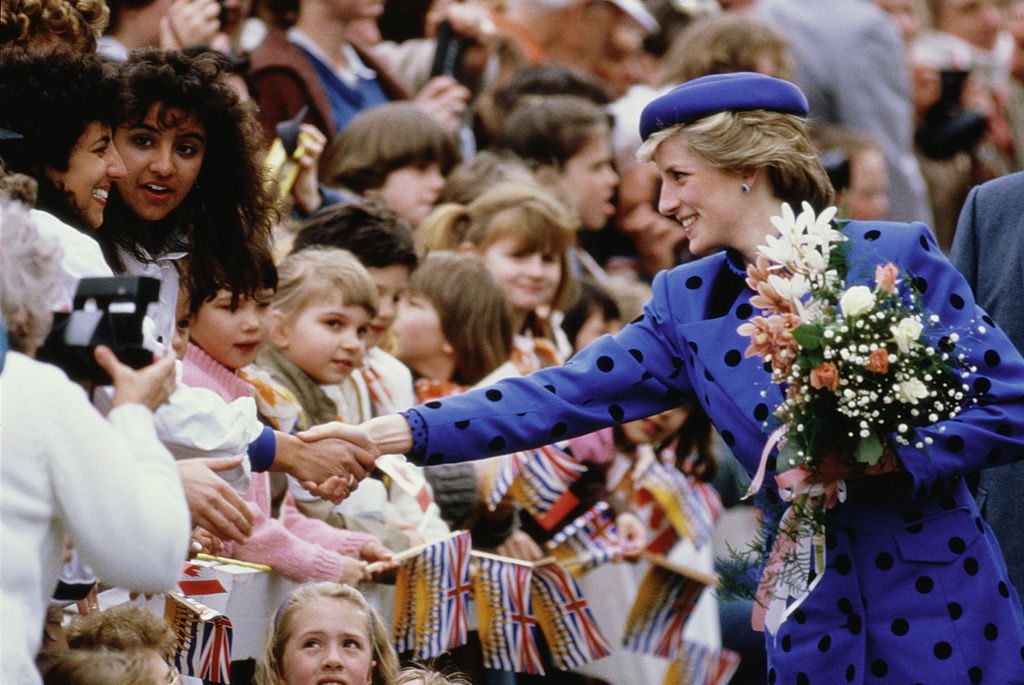 Diana, Princess of Wales during a trip to Canada, May 1986. (Photo by Georges De Keerle/Getty Images)