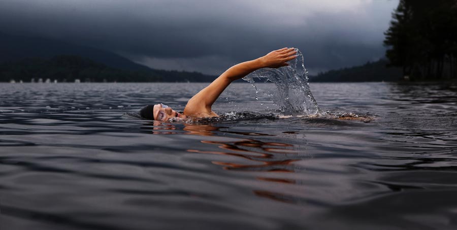 swimming, exercise,lake