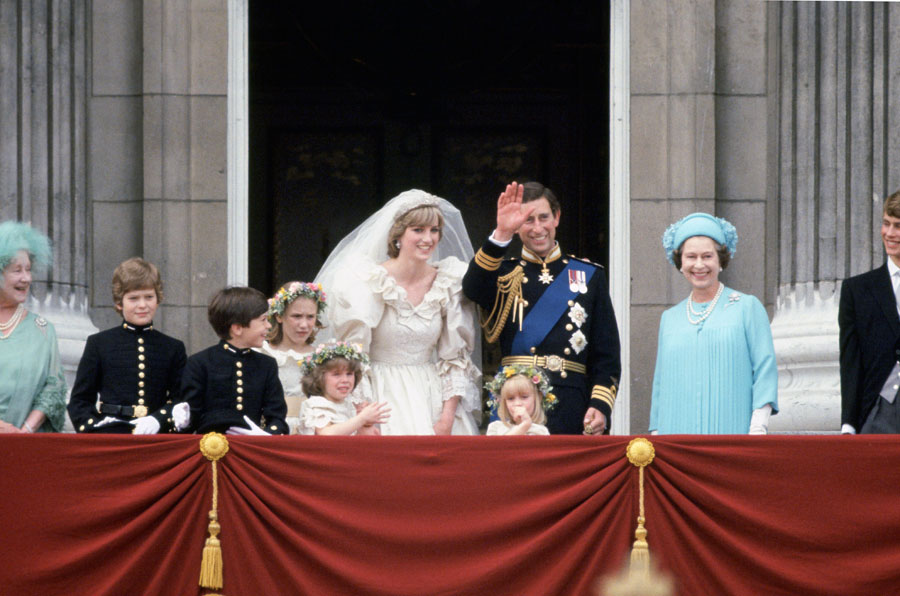 Prince Charles and Diana Spencer wedding, 1981