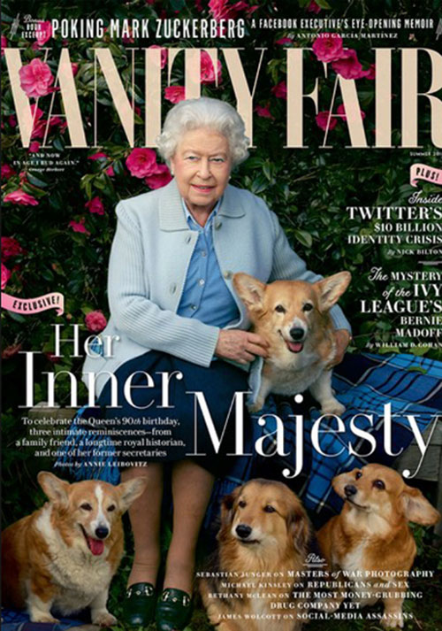 Queen Elizabeth Vanity Fair cover