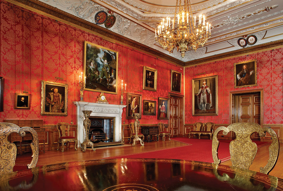 The Grand Reception Room at Windsor Castle