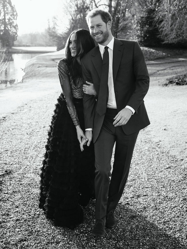 Prince Harry and Megan Markle engagement photo