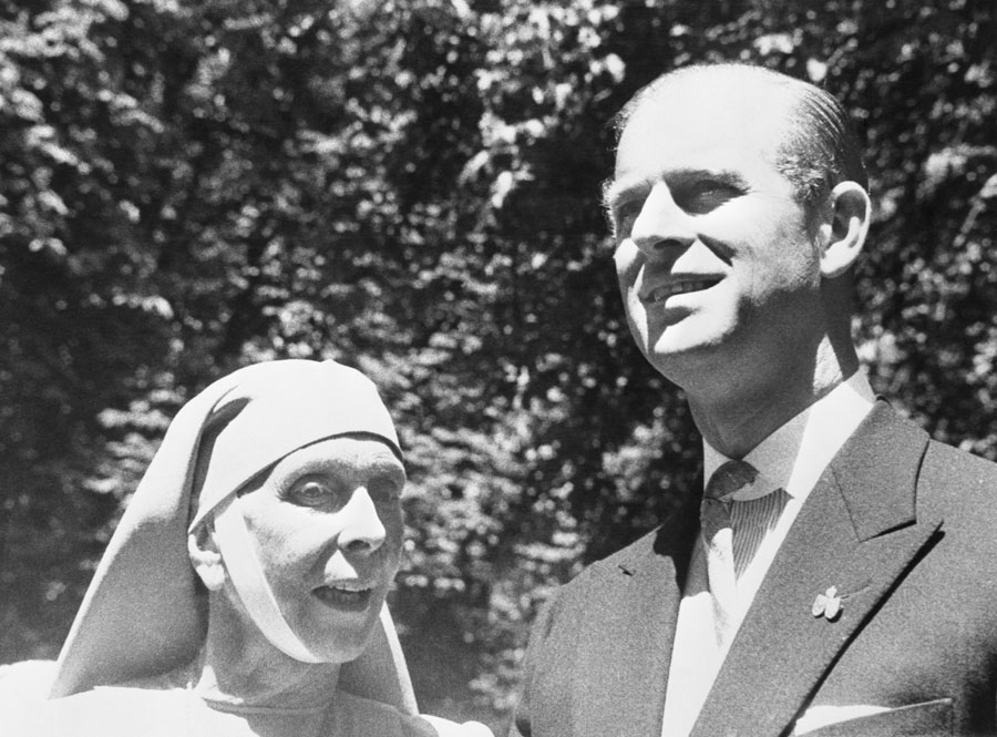 Prince Philip and his mom, Princess Alice of Greece