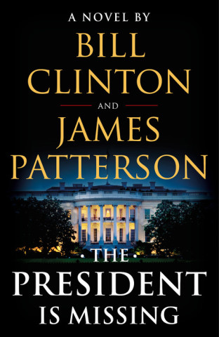 Book cover for the president is missing. The author and title over the White House on a dark night. 