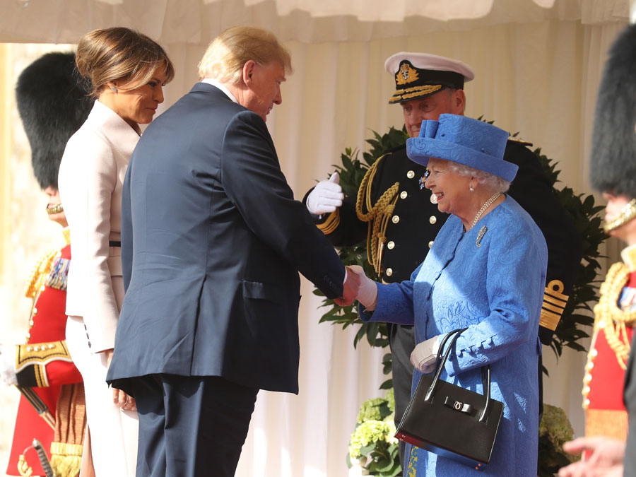 Trump meets the Queen