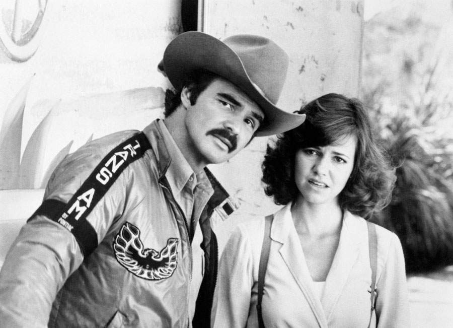 Burt Reynolds and Sally Field. 