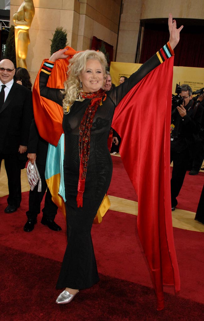 Sally Kirkland during The 79th Annual Academy Awards - Arrivals at Kodak Theatre in Hollywood, California, United States. Photo: Jeff Kravitz/FilmMagic, Inc/Getty Images