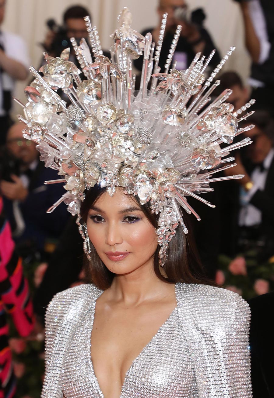 Gemma Chan attends the 2019 Met Gala celebrating "Camp: Notes on Fashion" at The Metropolitan Museum of Art on May 6, 2019 in New York City. (Photo by Taylor Hill/FilmMagic)