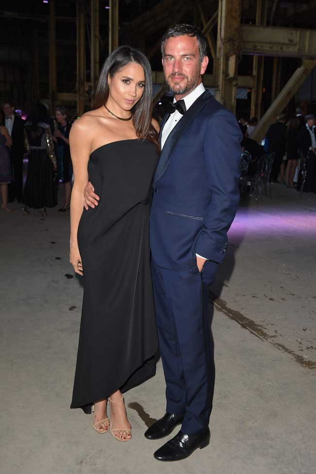 Actress Meghan Markle and Markus Anderson attend Luminato Big Bang Bash 2016 held at the Hearn Generating Station on June 9, 2016 in Toronto, Canada. 