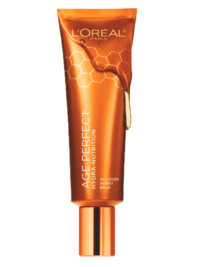 A picture of a bottle of L'Oréal Age Perfect Hydra-Nutrition Multi-Purpose Honey Balm.