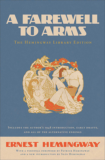 An image of the cover of the book A Farewell To Arms (1929) by Ernest Hemingway.