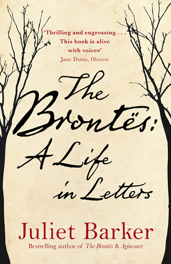 The cover of "The Brontës: A Life in Letters.