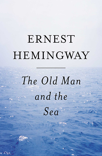 An image of the cover of the book The Old Man and the Sea (1952) by Ernest Hemingway.