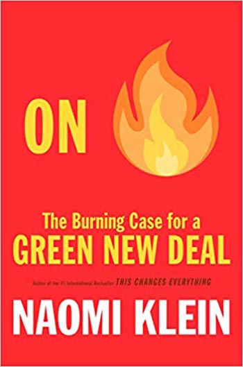 Book cover for The Burning Case for a Green New Deal
