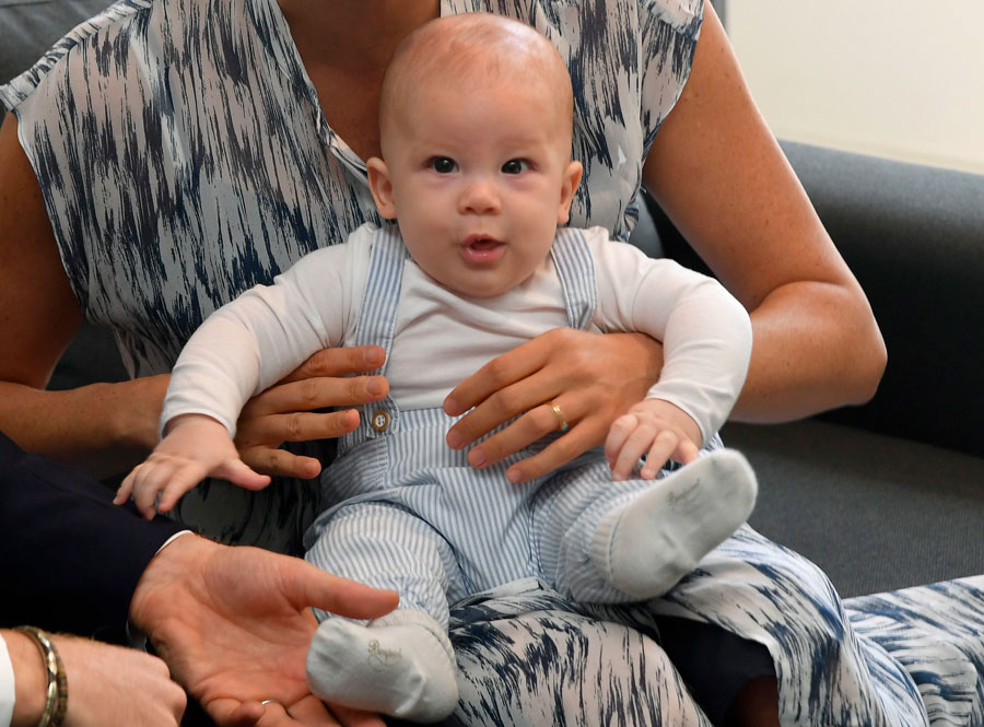 Archie Harrison Mountbatten-Windsor at the Desmond & Leah Tutu Legacy Foundation in Cape Town, South Africa. Photo: Shutterstock