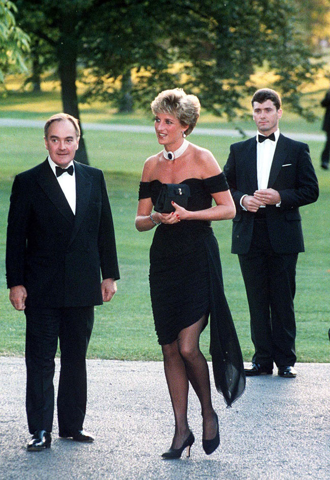 Princess Diana's revenge dress. 