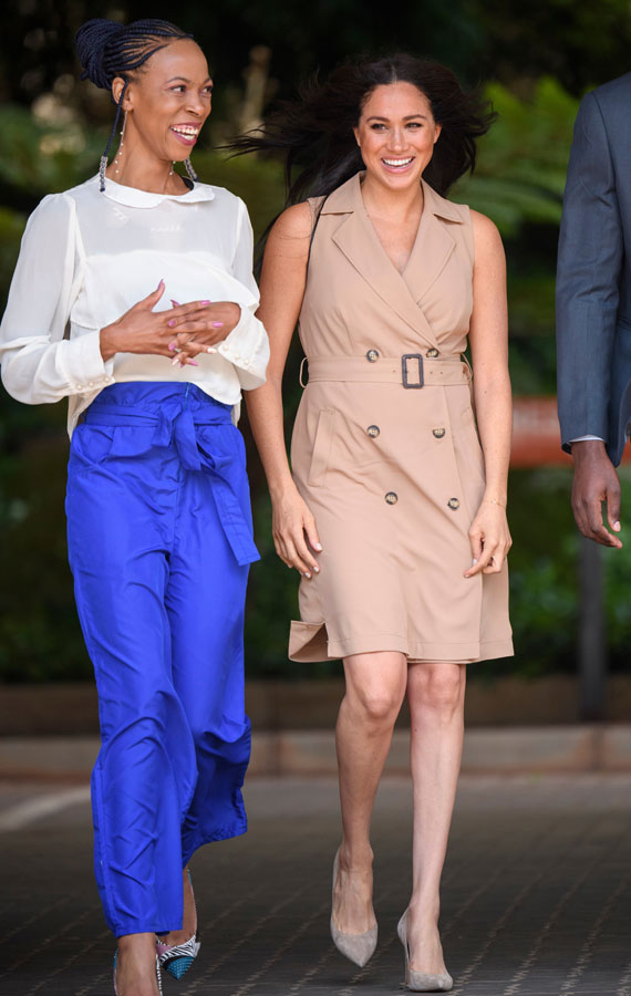 Meghan, Duchess of Sussex, Patron of the Association of Commonwealth Universities (ACU) visits the University of Johannesburg on October 1, 2019 in Johannesburg, South Africa. 