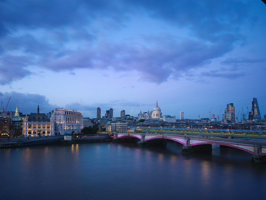 St. Paul's Cathedral and Blackfriars Bridge
