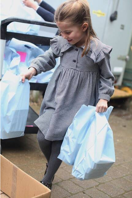 Photo of Princess Charlotte for her fifth birthday