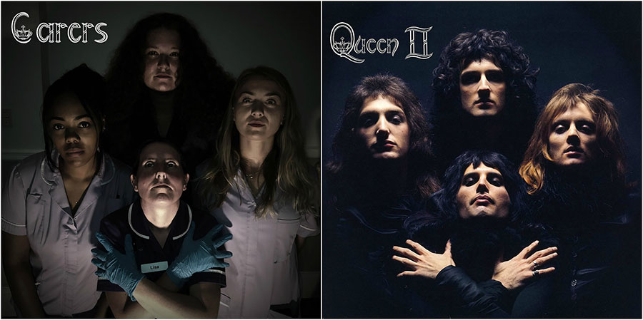 Queen album recreation