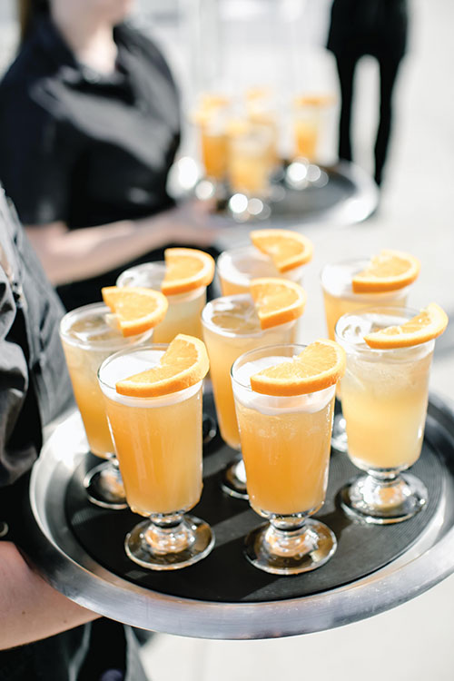 Fuddled Orange cocktail