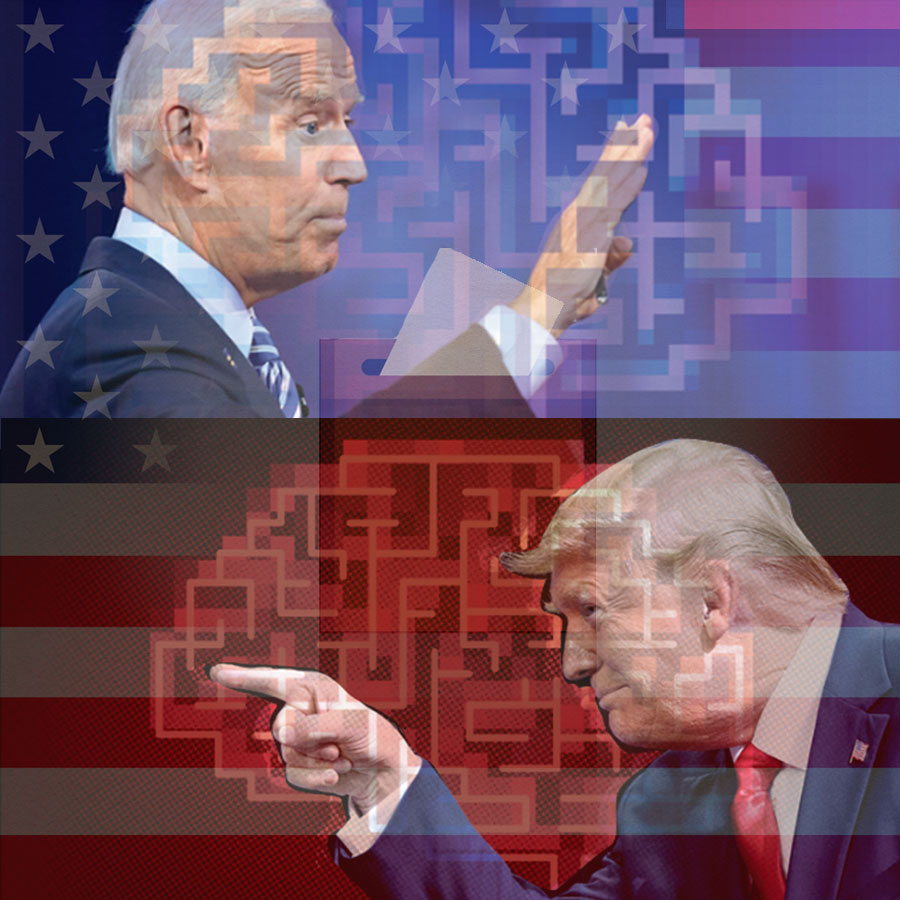 Trump and Biden