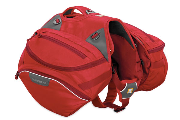 Red dog backpack