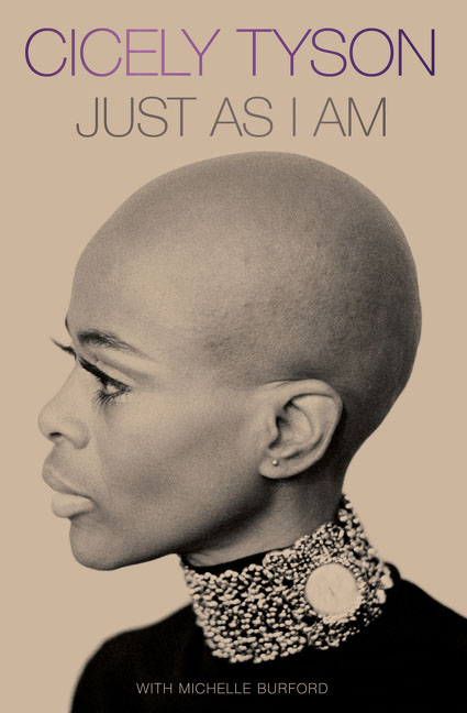 Book cover, Cicely Tyson, Just As I Am.