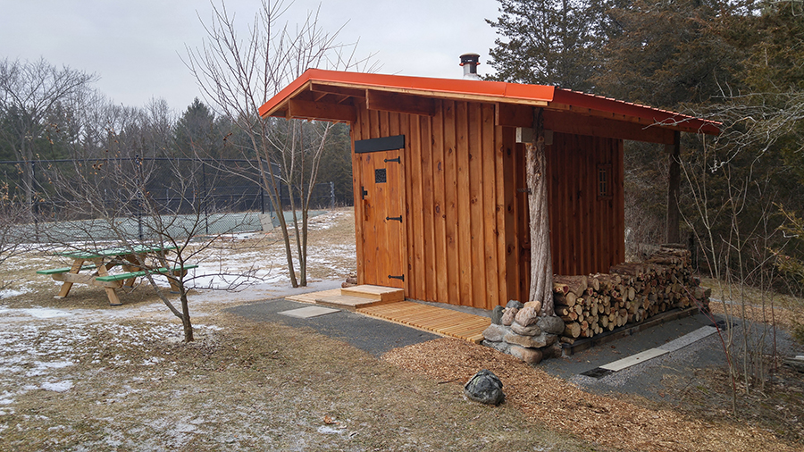 Traditional Steam Sauna Hut