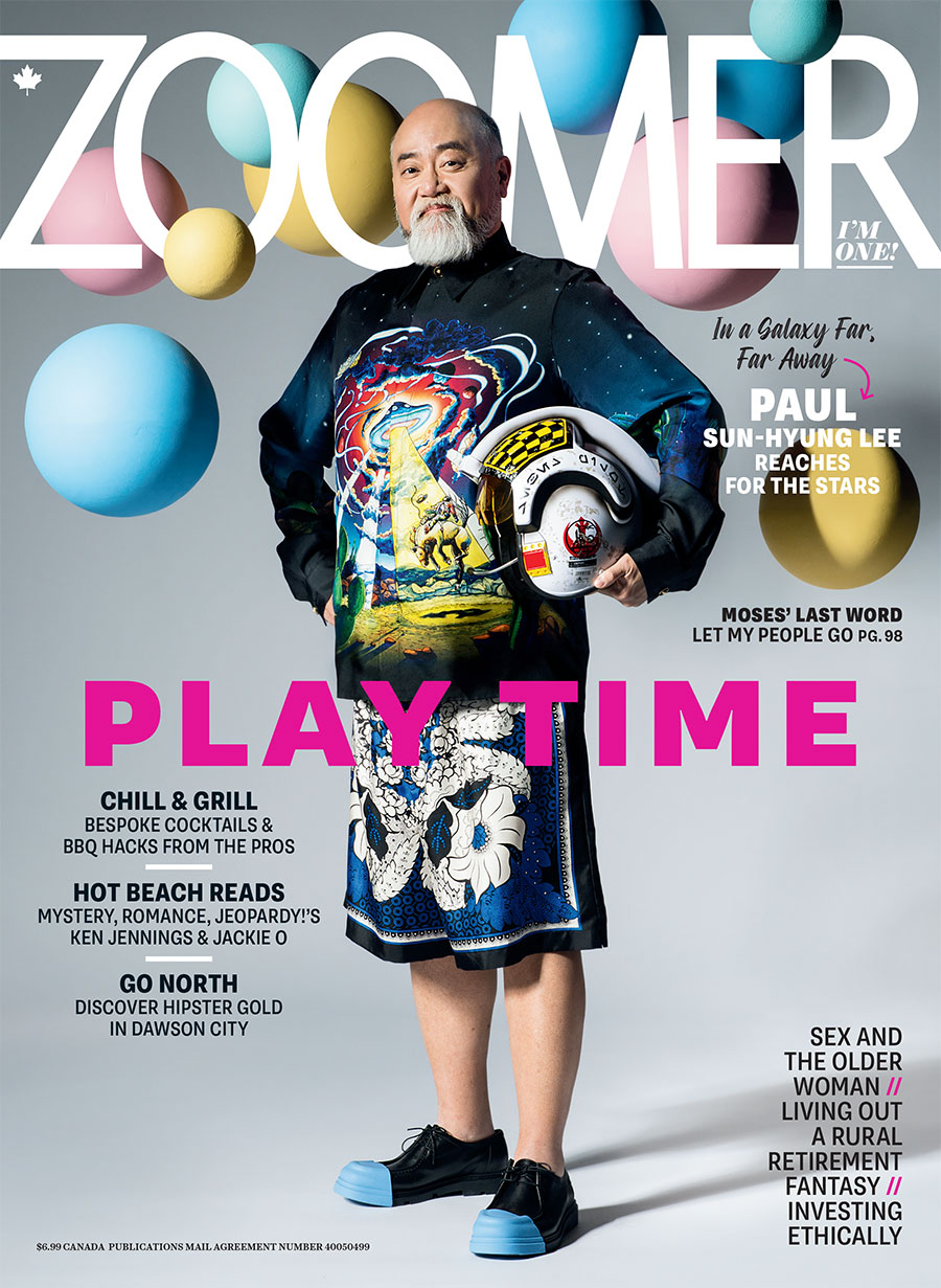 Paul Sun-Hyung Lee Zoomer Magazine Cover
